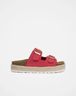 Double Buckle Sandals -Celtic And Cos 186069