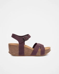 Crossover Wedge Sandals -Celtic And Cos 186151
