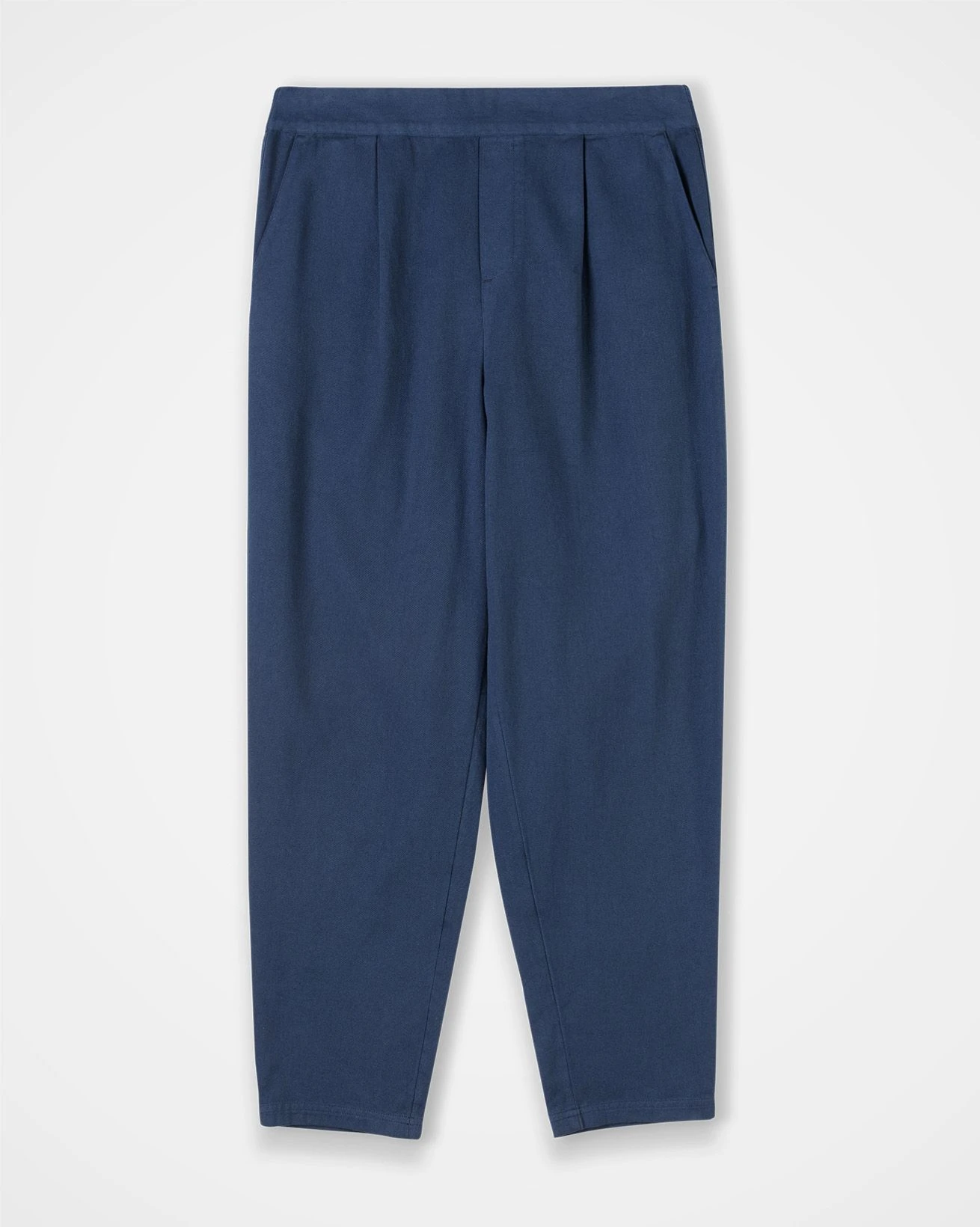 Organic Cotton Twill Tapered Pants 3 Organic Cotton Twill Tapered Pants - Image 3