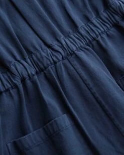 Organic Cotton Twill Long Sleeve Jumpsuit -Celtic And Cos 187285