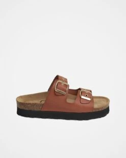 Mid Form Double Buckle Sandals -Celtic And Cos 187593