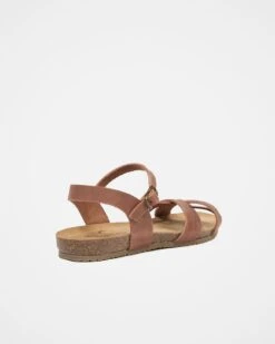 Multistrap Open Toe Flat Sandals -Celtic And Cos 187598