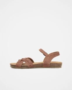 Multistrap Open Toe Flat Sandals -Celtic And Cos 187599
