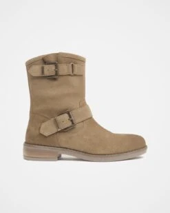 Slouch Biker Ankle Boots -Celtic And Cos 187621