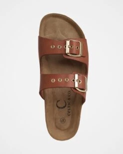 Mid Form Double Buckle Sandals -Celtic And Cos 187622