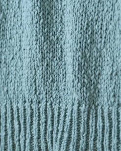 Linen Blend Slub Knit Button Detail Sweater -Celtic And Cos 190291