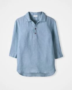 Linen Polo Shirt -Celtic And Cos 190293