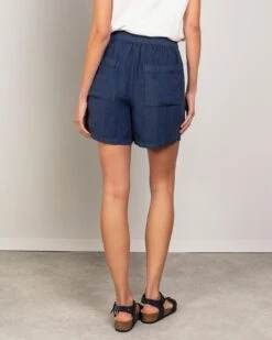 Linen Pleat Front Shorts -Celtic And Cos 190554