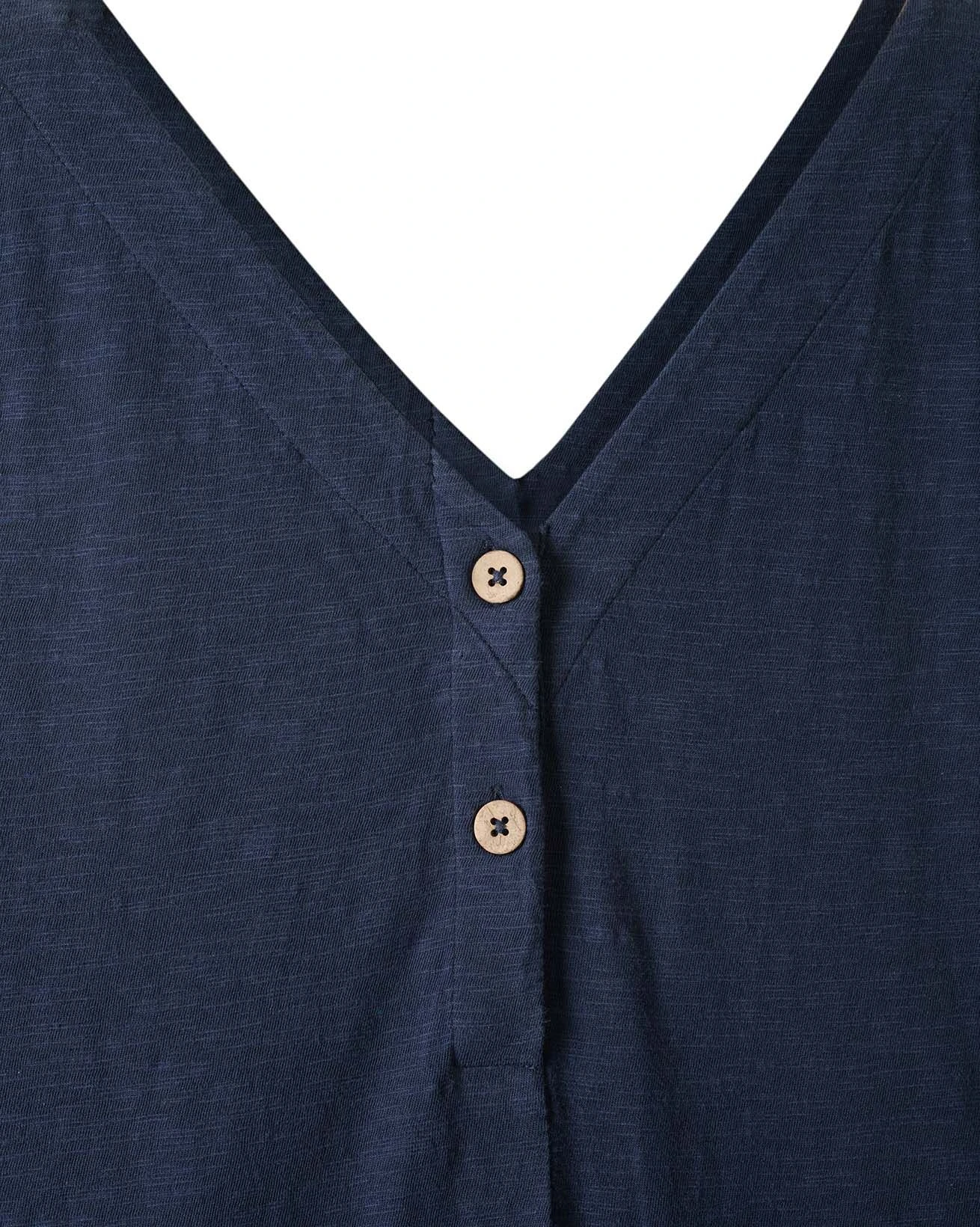 Organic Cotton Sleeveless Midi Dress 3 Organic Cotton Sleeveless Midi Dress - Image 3