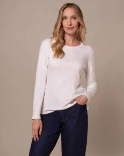 Organic Cotton Long Sleeve T Shirt
