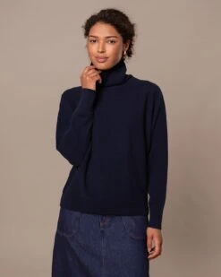 Lambswool Roll Neck Dolman Sweater -Celtic And Cos 196820