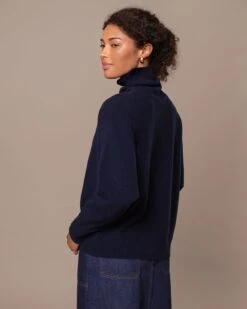 Lambswool Roll Neck Dolman Sweater -Celtic And Cos 196823