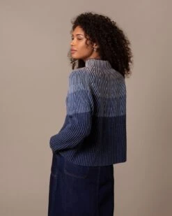 Faded Funnel Neck Sweater -Celtic And Cos 196860