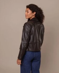 Classic Leather Biker Jacket -Celtic And Cos 196920