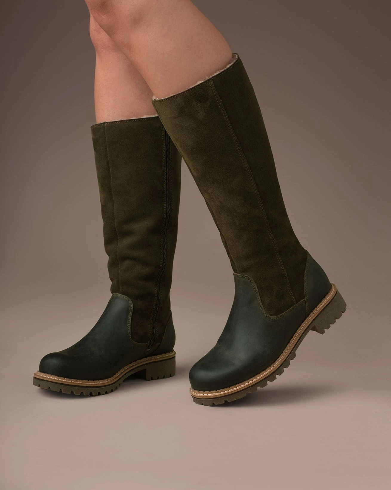 Waterproof Shearling Lined Tall Boots 8 Waterproof Shearling Lined Tall Boots - Image 8