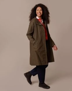 Pleat Back Coat -Celtic And Cos 196970