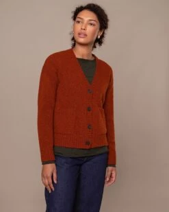Donegal Boxy V Neck Cardigan 12 Donegal Boxy V Neck Cardigan -Celtic And Cos 197000