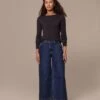 Wide Leg Cropped Jeans