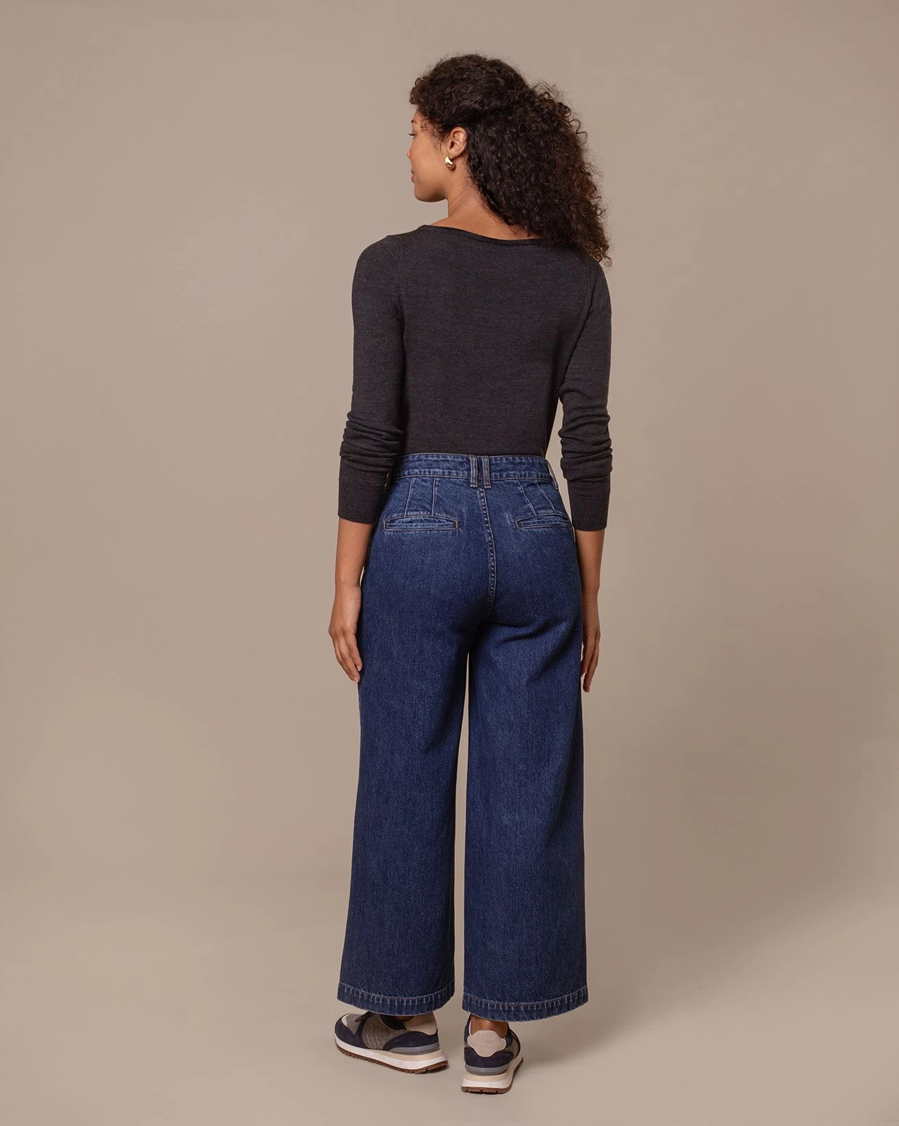 Wide Leg Cropped Jeans 4 Wide Leg Cropped Jeans - Image 4