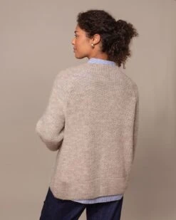 British Wool Moss Stitch Cardigan 8 British Wool Moss Stitch Cardigan -Celtic And Cos 197081