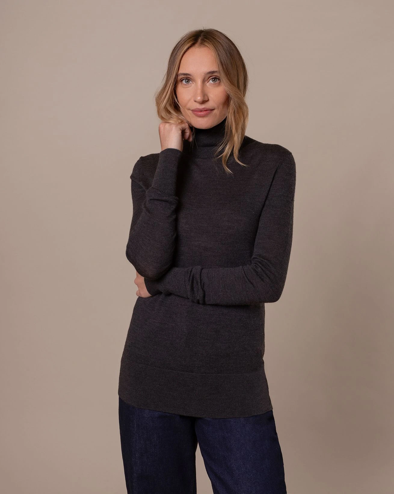 Merino Turtleneck Sweater 1 Merino Turtleneck Sweater