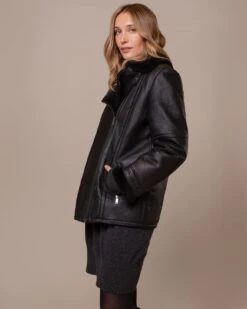 Boyfriend Aviator Shearling Jacket -Celtic And Cos 197304 1