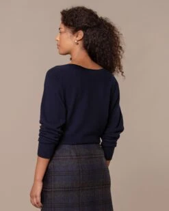 Supersoft Slash Neck Sweater -Celtic And Cos 197325