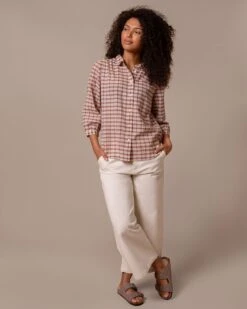 Peter Pan Collar Textured Blouse -Celtic And Cos 197365