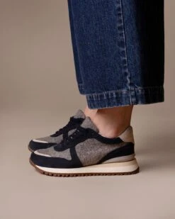 Wool Panel Sneakers 11 Wool Panel Sneakers -Celtic And Cos 197416