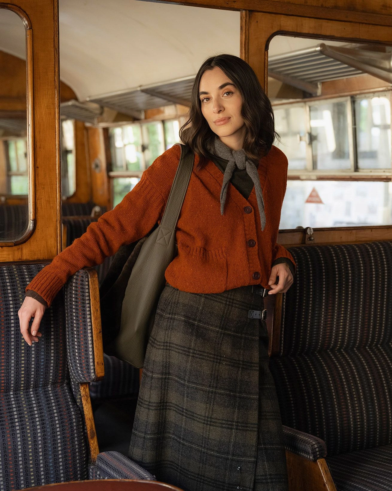 Donegal Boxy V Neck Cardigan 1 Donegal Boxy V Neck Cardigan