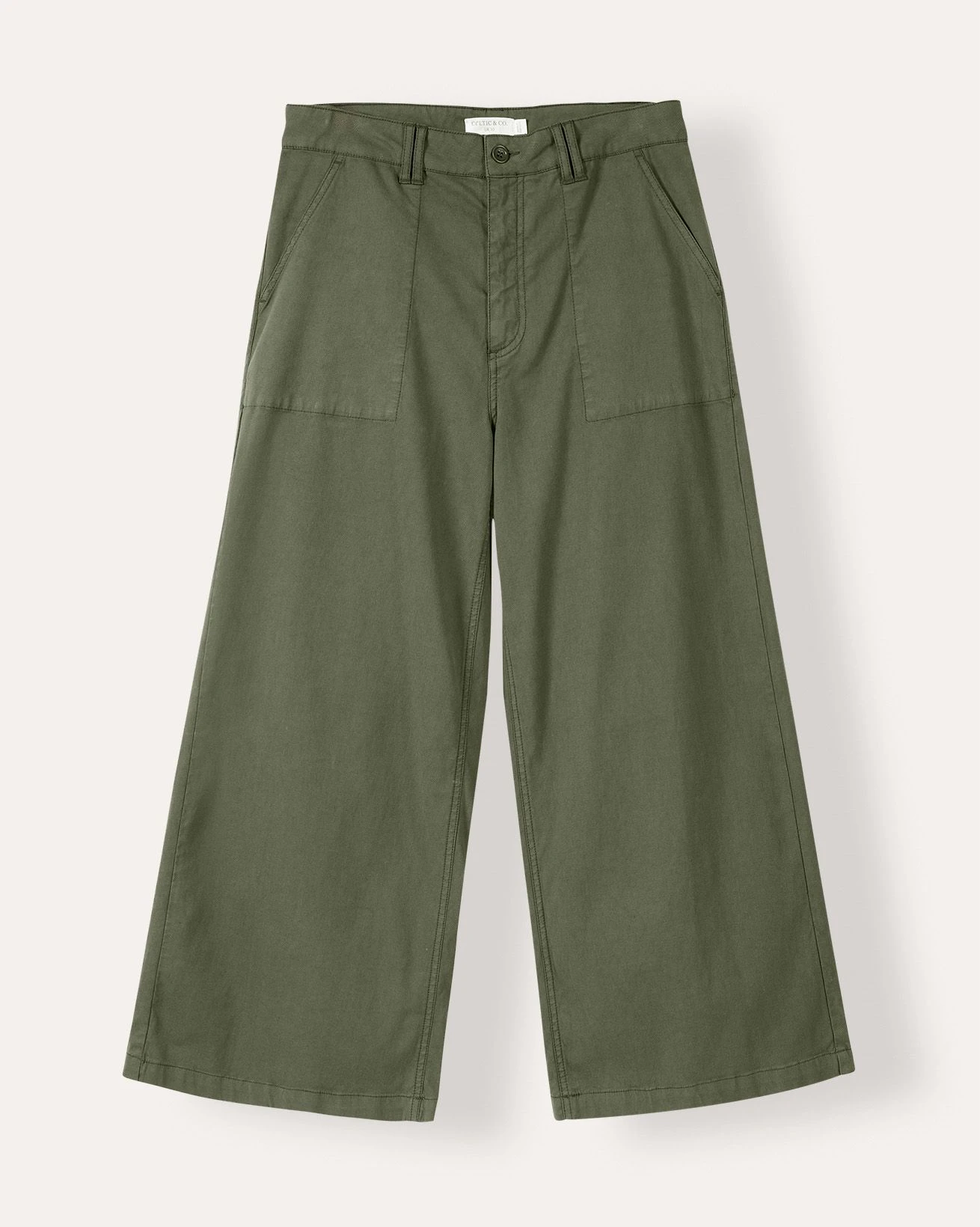 Wide Leg Cropped Pants 2 Wide Leg Cropped Pants - Image 2