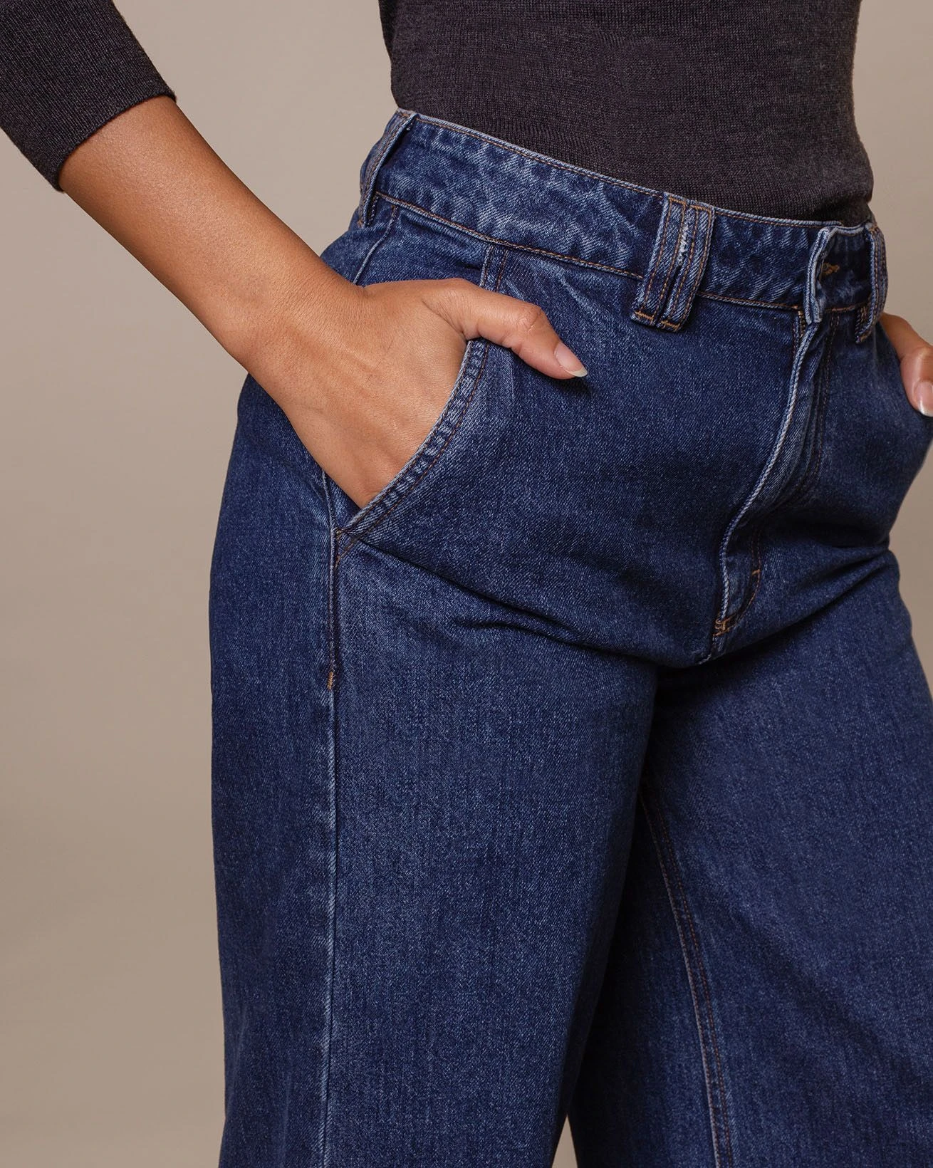 Wide Leg Cropped Jeans 5 Wide Leg Cropped Jeans - Image 5