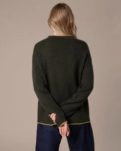 Felted Funnel Neck Sweater -Celtic And Cos 199878