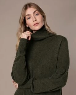 Supersoft Slouch Turtleneck Sweater -Celtic And Cos 199899