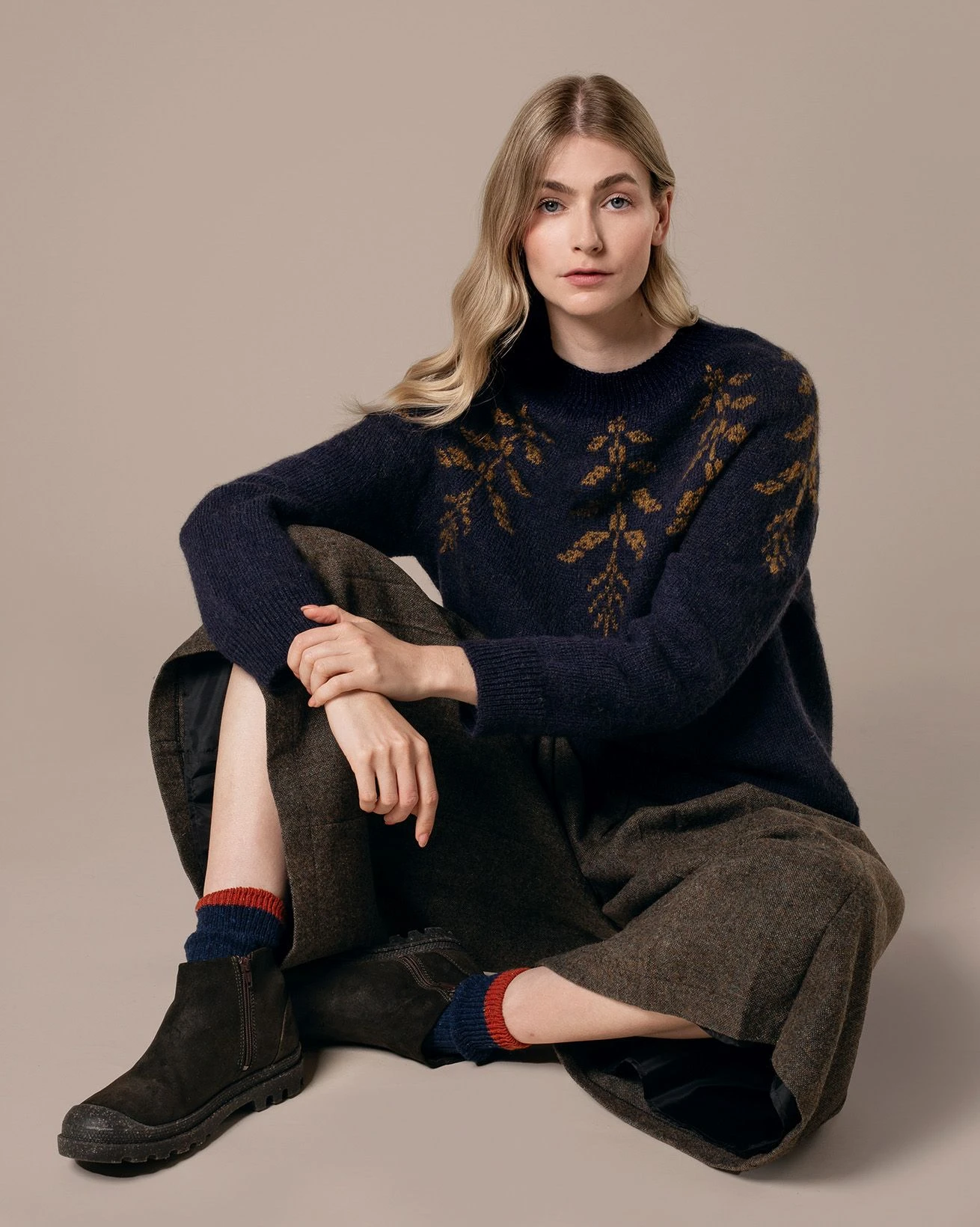 Botanical Yoke Sweater 6 Botanical Yoke Sweater - Image 6