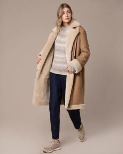 Exposed Wool Detail Coat 10 Exposed Wool Detail Coat -Celtic And Cos 200153