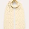 Oversized Cable Scarf
