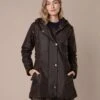 Waxed Riding Coat