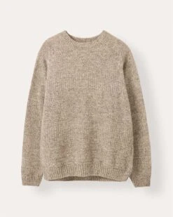 Men's Saddle Shoulder Stitch Detail Sweater