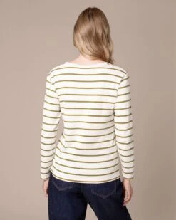 Organic Cotton Long Sleeve Stripe T Shirt 5 Organic Cotton Long Sleeve Stripe T Shirt -Celtic And Cos 203940