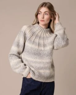 Sunbeam Stitch Yoke Sweater -Celtic And Cos 203988