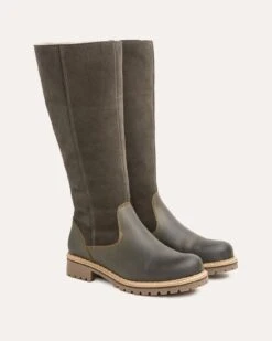 Waterproof Shearling Lined Tall Boots 13 Waterproof Shearling Lined Tall Boots -Celtic And Cos 204211