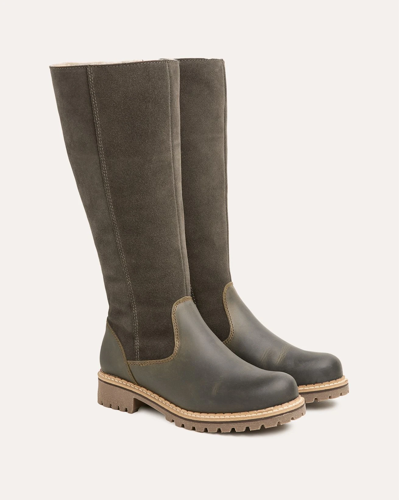 Waterproof Shearling Lined Tall Boots 5 Waterproof Shearling Lined Tall Boots - Image 5