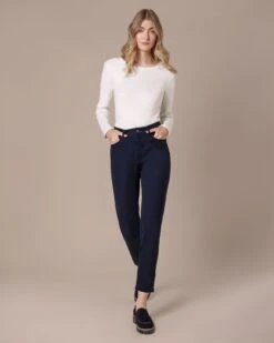 Stretch Twill Slim Leg Pants