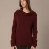 Supersoft Collared Slouch Sweater