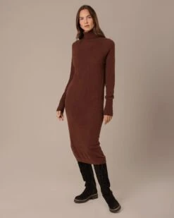 Supersoft Turtleneck Dress -Celtic And Cos 204596