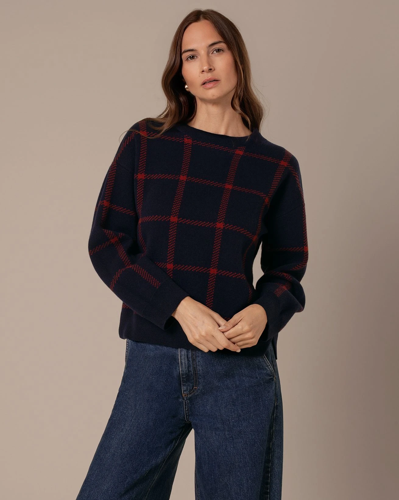 Check Sweater 4 Check Sweater - Image 4