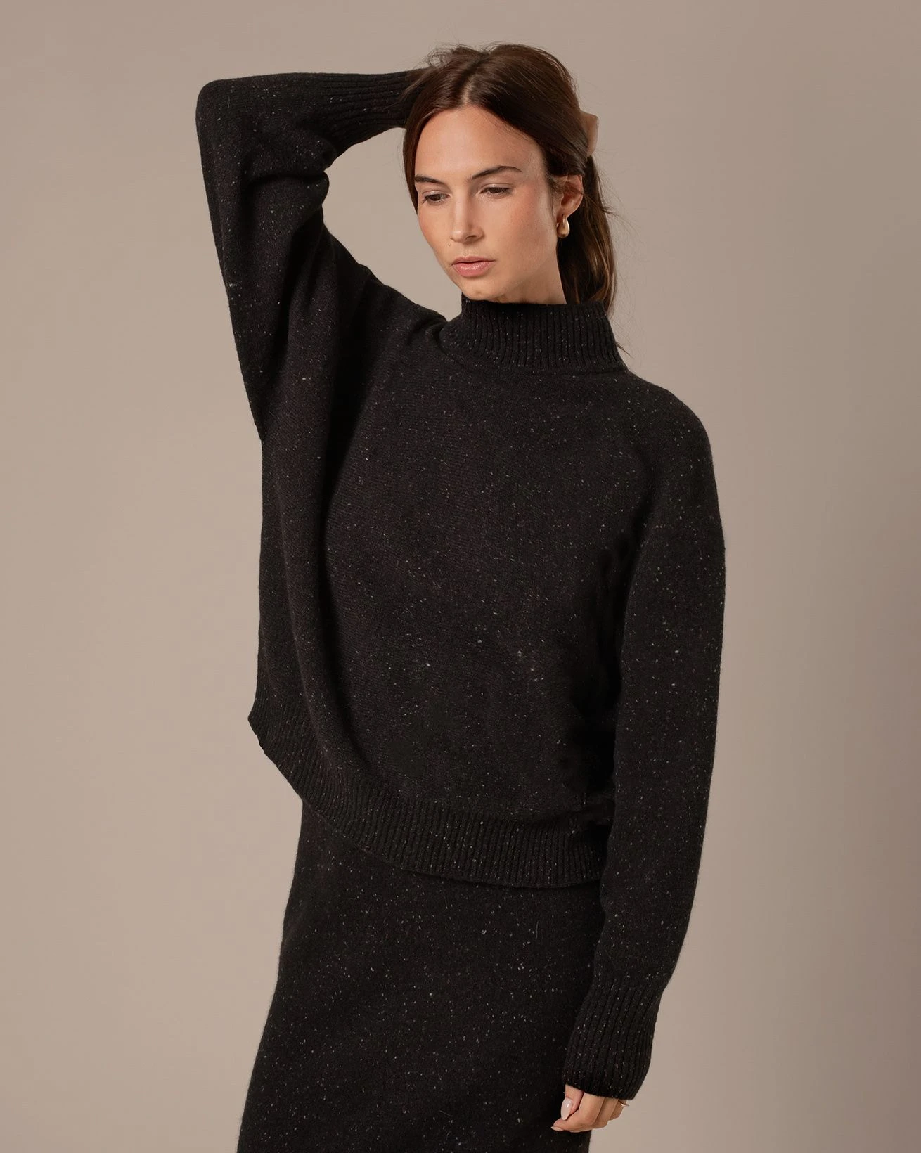 Luxe Flecked Dolman Sweater 8 Luxe Flecked Dolman Sweater - Image 8