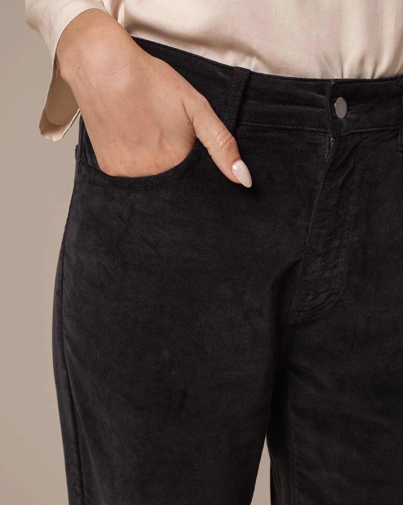 Slim Straight Leg Trousers 4 Slim Straight Leg Trousers - Image 4