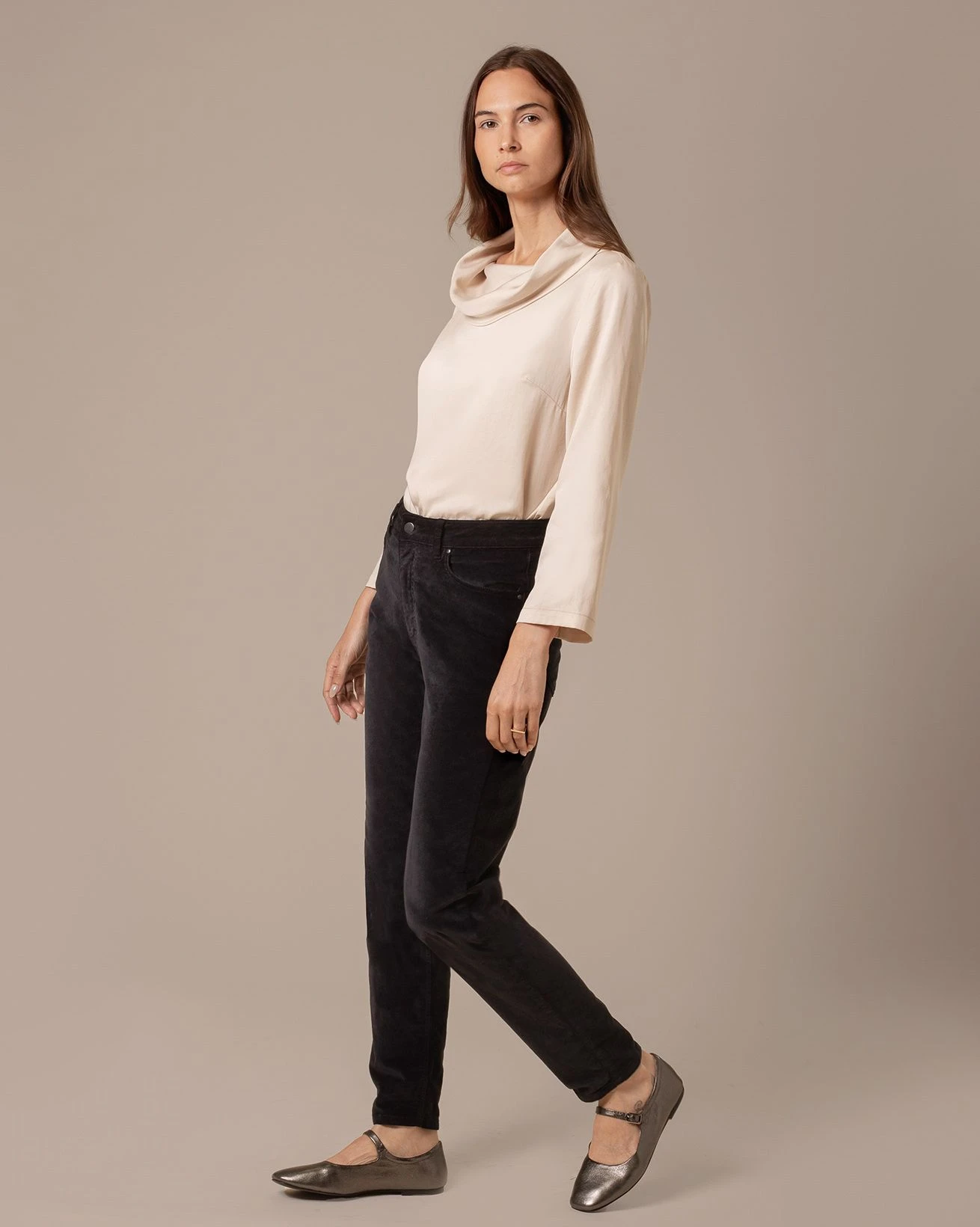 Slim Straight Leg Trousers 2 Slim Straight Leg Trousers - Image 2